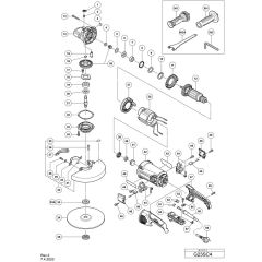 Hikoki G23SC4 Main Assembly
