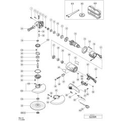 Main Assembly for Hikoki G23SR