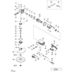Main Assembly for Hikoki G23SS