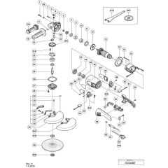 Main Assembly for Hikoki G23UB2