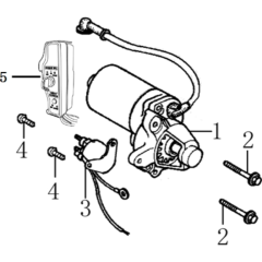 Starter Motor for Loncin G270FD