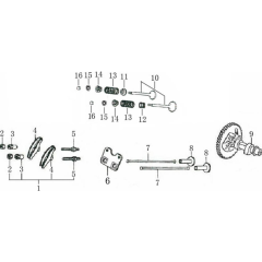 Camshaft Assembly for Loncin