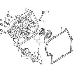 Crankcase Cover for Honda G400K1
