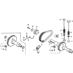 Camshaft Assembly for Honda G400K1