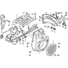 Fan Cover & Side Plate Assembly