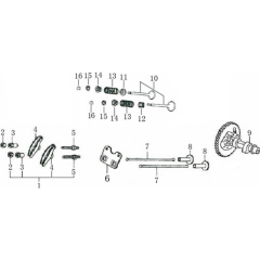 Camshaft Assembly for Loncin
