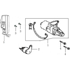 Starter Motor for Loncin G420FD