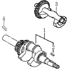 Crankshaft Assembly for Loncin