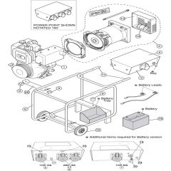 Belle G5000 Generator Assembly