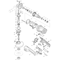 Makita GA5021C Assembly