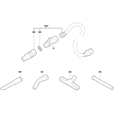 Wet/Dry Extractor Assembly