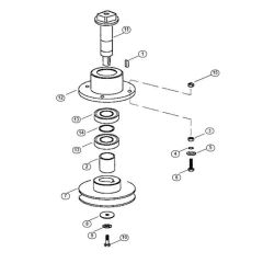 Blade Wheel Assembly for Shredder
