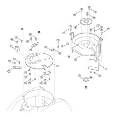 Blade Set for Stihl/Viking GB 460.1
