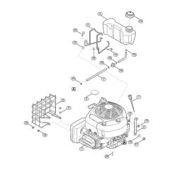 Engine, Tank Assembly