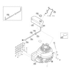 Engine, Tank Assembly for Shredder