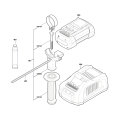 Cordless Rotary Hammer SDS Plus