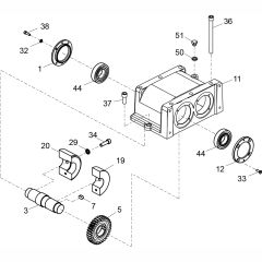 Gearbox Assembly for RPX35