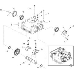 Gearbox Assembly for RPC60
