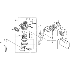 Carburettor Assembly for Honda