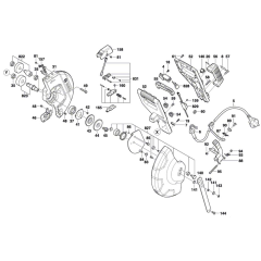 Dry Cutter Assembly Bosch GCD 12 JL