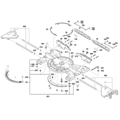 Mitre Saw Assembly for Bosch