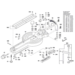 Mitre Saw Assembly for Bosch