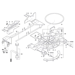 Slide Mitre Saw Assembly