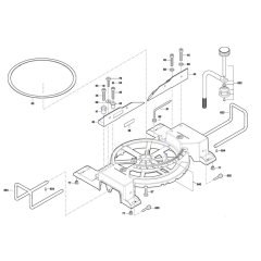 Slide Mitre Saw Assembly