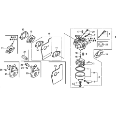 Carburetor Assembly for Honda