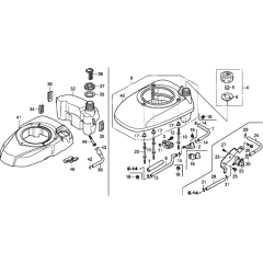 Fan Cover for Honda GCV190A