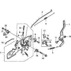 Control Assembly for Honda GCV190A