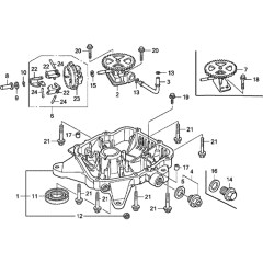 Oil Pan Assembly for Honda