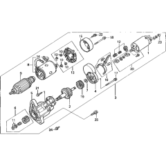 Starter Motor for Honda GD1100