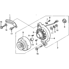 Generator Assembly for Honda