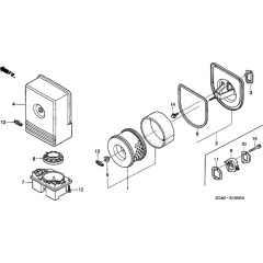 Air Cleaner Assembly for Honda