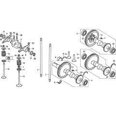 Camshaft Assembly for Honda GD411
