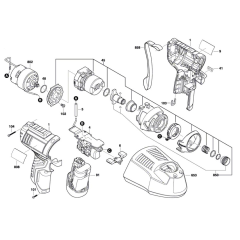 Impact Wrench Assembly for Bosch