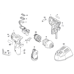 Impact Driver Assembly for Bosch