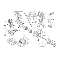 Impact Driver Assembly for Bosch