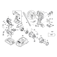 Impact Wrench Assembly for Bosch