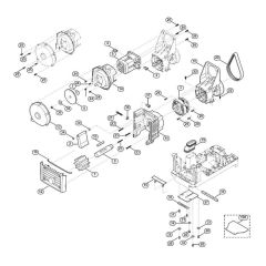 Motor, Cutting System Assembly