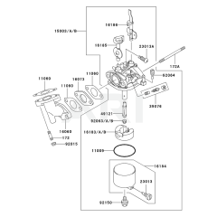 Carburettor for Kawasaki GE2200A
