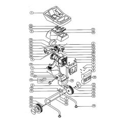 Base Unit for Stihl/Viking GE 22 L