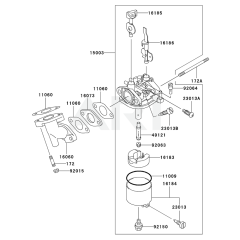 Carburettor for GE2900A