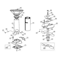 Funnel & Blade Set Assembly