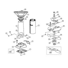 Funnel, Blade Set for Shredders