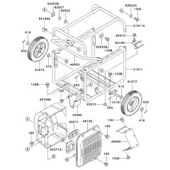 Fuel Tank & Valve for GE4300A