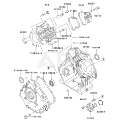 Cylinder / Crankcase for GE4300A