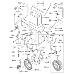 Kawasaki GE5000AS Electric Equipment