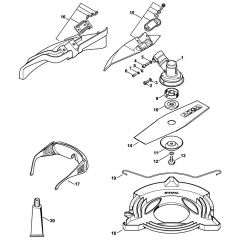 Gear Head Assembly for Stihl FR3900